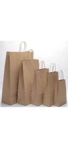 Brown Paper Bag For Grocery And Vegetable Shopping Use