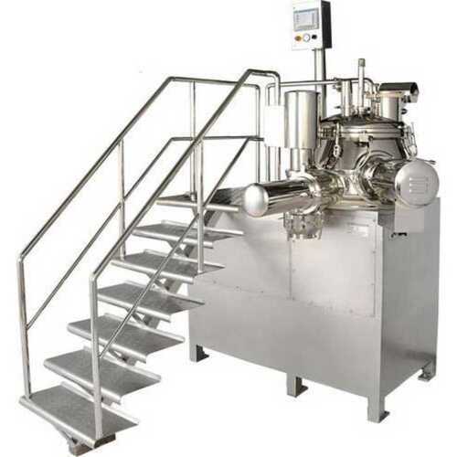 Electric Rapid Mixer Granulator, 25-400 Liter Per Hour Capacity, Stainless Steel Body