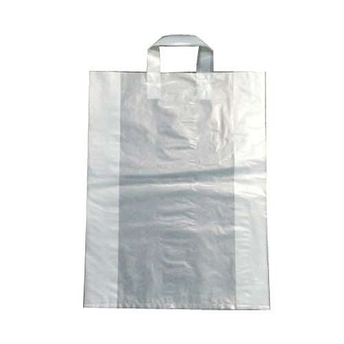 Transparent Hdpe Recyclable Plain Multipurpose Reusable White Shopping Bags