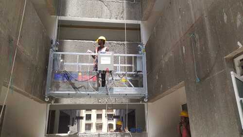 Heavy Duty Rope Suspended Platforms For Construction Sites