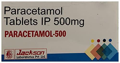 Paracetamol Tablets-500, Pain Reliver And A Fever Reducer Age Group: Adult