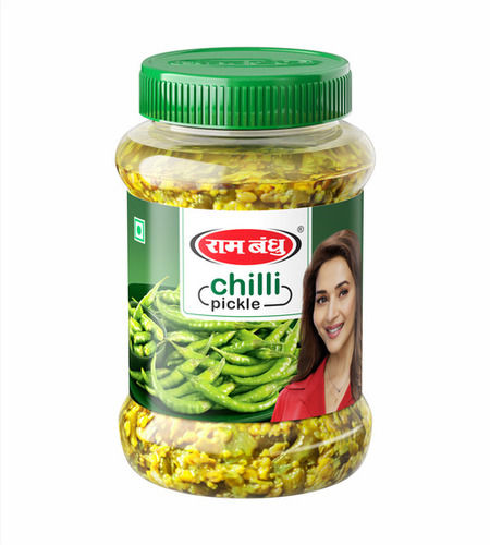 Ram Bandhu Green Chilli Pickle - 1kg