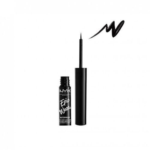 Smudge And Water Proof Long Lasting Nyx Epic Wear Liquid Eyeliner Best For: Daily Use