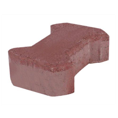 Brown Strong And Durable Water Proof Cement Interlocking Block 