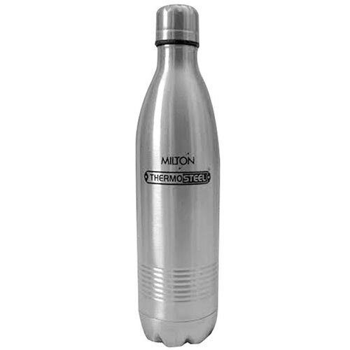 Milton Light Weight Aqua StainlessSteel Silver 750ML 1Pc Water Bottle,Leak  Proof