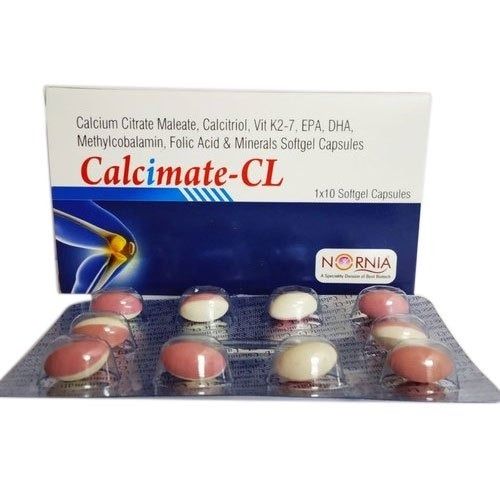 Calcimate Cl Softgel Capsules Pack Of 1 X 10 Capsules