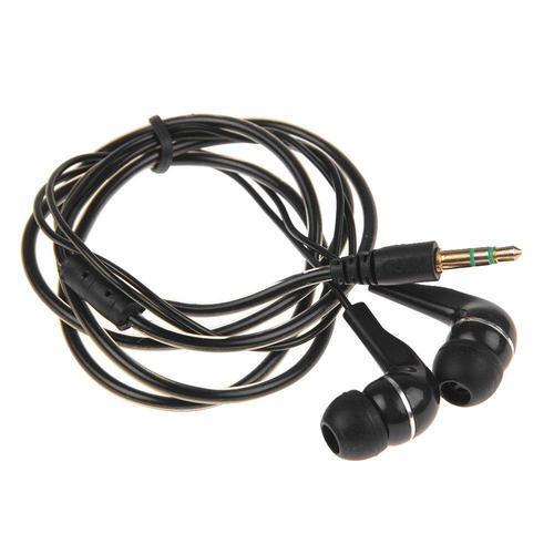 Durable Soft Rubber Body Call Control Sounder Mobile Earphone In 3 Mm Jack