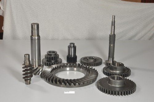 Silver Mild Steel Forklift Gear Parts, For Industrial, Diameter: 3-7 Inch