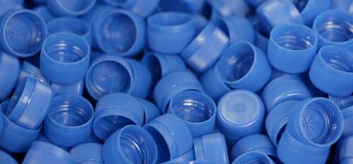 High Quality Blue Plastic Caps