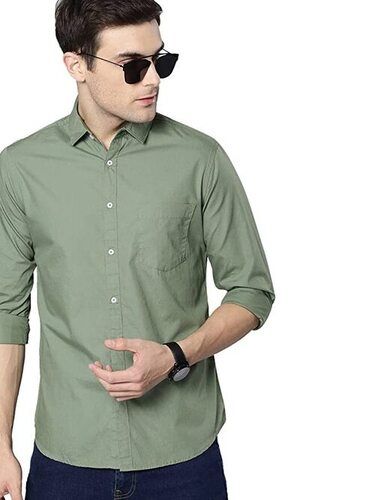 Short Sleeve With Standard Neckline Collar Stylish And Comfortable Men'S Slim Fit Casual Shirt Age Group: Mens