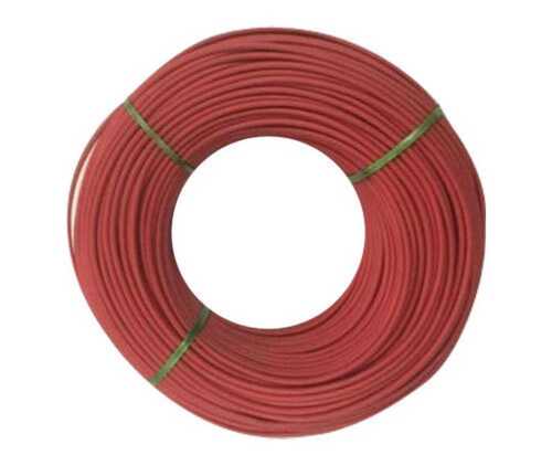 Red Single Core 2.5 Sq Mm 220 Voltage 55 Hertz Pvc Electrical Wire