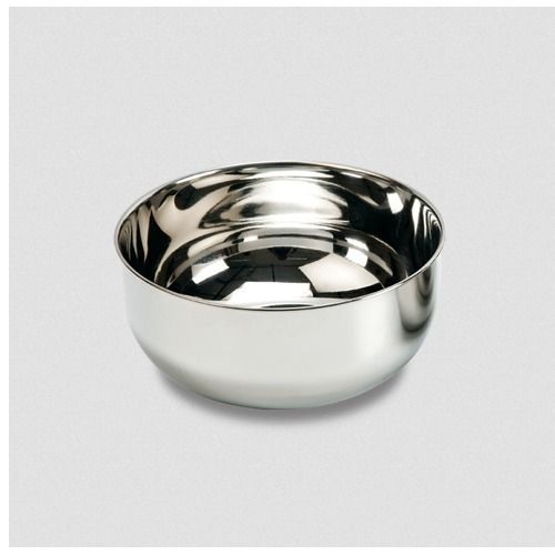 Strong Durable Mirror Polish Plain Silver Stainless Steel Small Bowl, Pack Of 6 Size: Normal