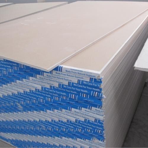 White Gypsum Board Thickness 10 Mm Usage application Residential At 