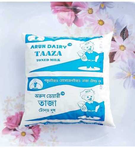 100% Pure Fresh Healthy Hygienic Zero Bacteria Arun Diary Taaza Toned Milk
