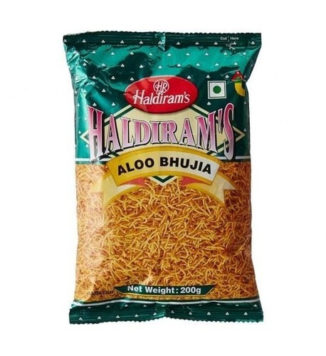 200 ग्राम नमकीन मसालेदार और कुरकुरे आलू भुजिया प्रोटीन (%): 7