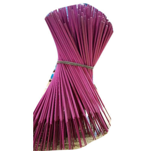 High-quality Charcoal Free Floral Smell Dark Pink Rose Incense Stick/agarbatti