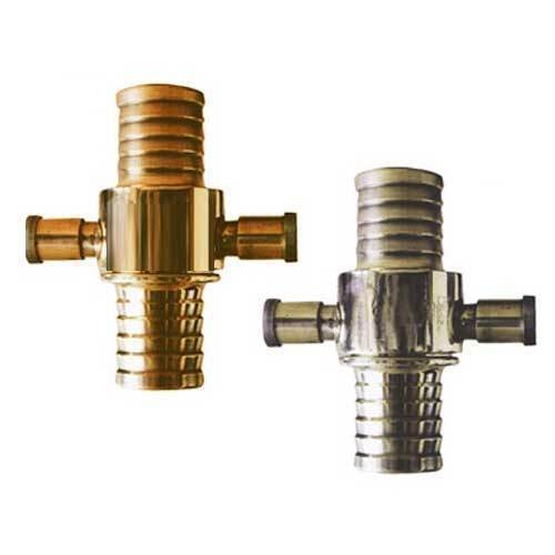 Golden Non Corrosive Suction And Delivery Coupling With Working Pressure Of 10 Bar