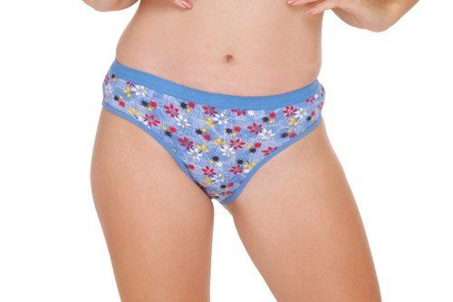 Printed Ladies Dani Panty With Cotton & Polyester Fabrics, Multi Color, Washable, Attractive Design