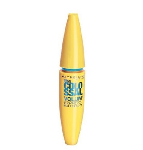 Smudge Proof Waterproof Maybelline New York Volume Express Colossal Black Mascara, 10Ml