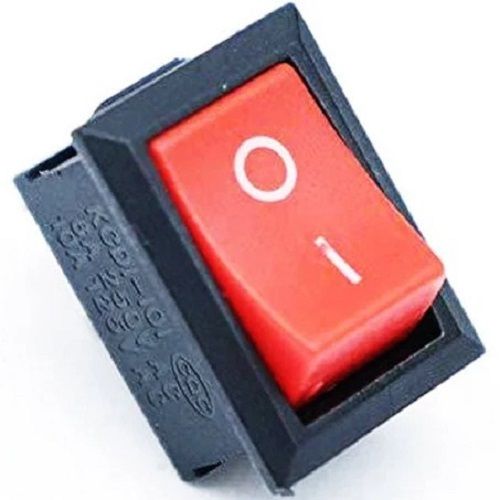 Plastic 10 Grams 230 Voltage 6 Ampere Polycarbonate Ip55 Rated Rocker Switch