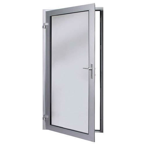 Grey Aluminum Door