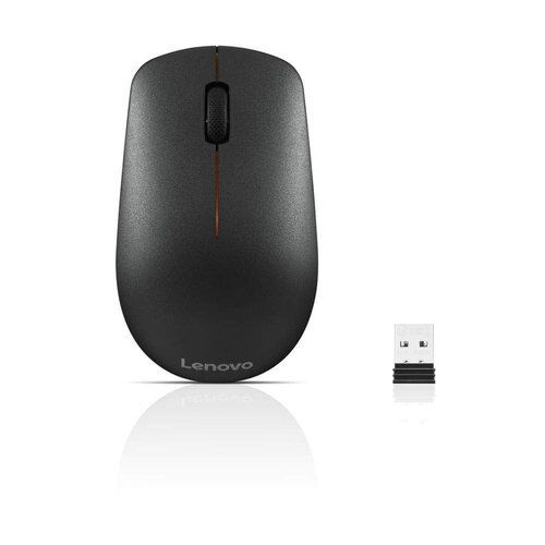 Comfortable And Compatibility Connectivity Black Design Lenovo Wireless Mouse Application: Computer