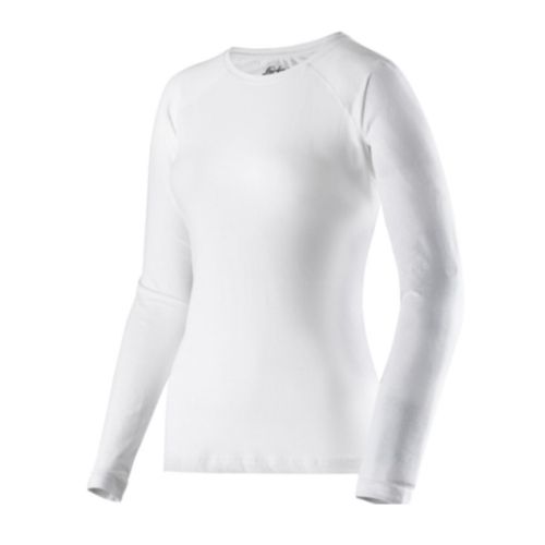 Quick Dry Comfortable To Wear Plain Dyed Full Sleeves Round Neck Ladies Cotton T Shirt