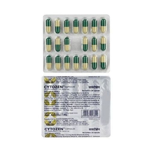 Cytozen Capsule, 20X2 Capsules Pack Cool And Dry Palce.