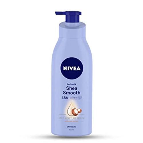 Deeply Moisturises Nivea Shea Smooth Body Lotion For Dry Skin, 600 Ml