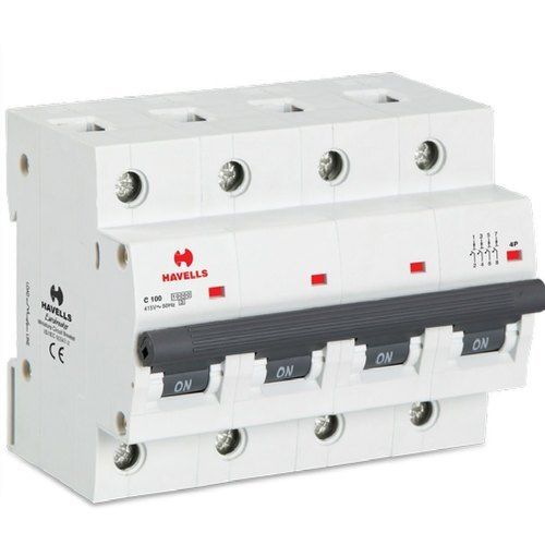 Havells Four Pole 25A B Curve MCB