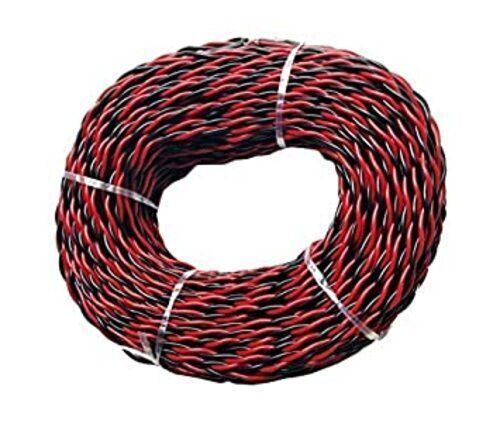 Housing Flexible Hot And A Neutral Aluminium Electrical Twisted Wire, 90m