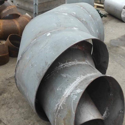 Blue-Grey Ms Buttweld Fabricated Pipe Bends