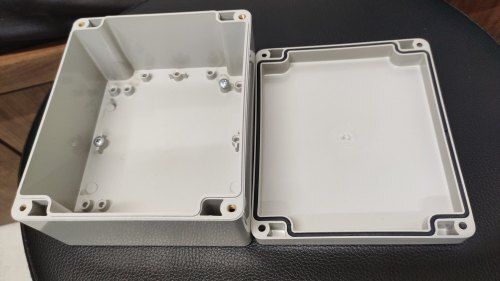 Poly Carbonate Rectangular IP65 Waterproof Explosion Proof Junction Box, For Electrical Fittings, 125*140*75