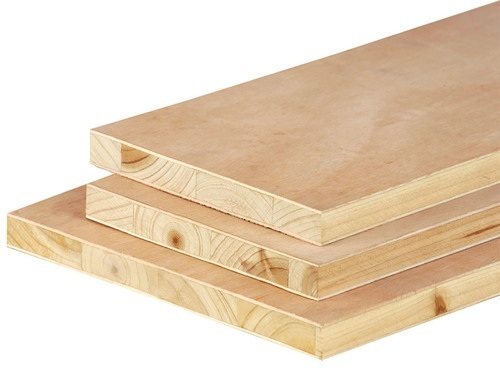 Termite Resistance Flexible And Bendable Rectangular Plain Pine Block Board Core Material: Harwood