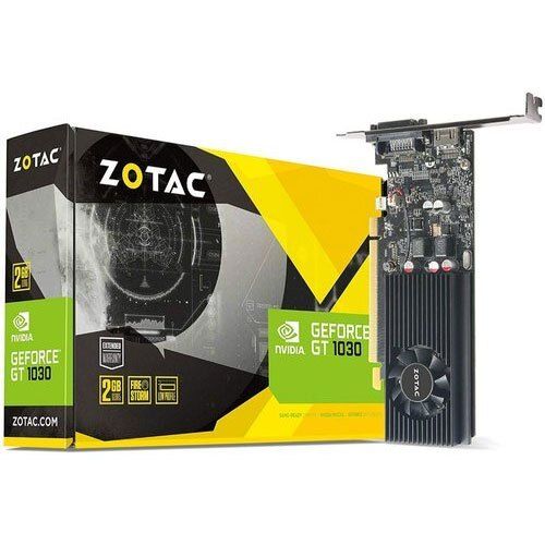 Blue Zotac Graphic Card Geforce Gt 1030 2Gb Ddr5