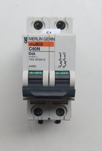 16 Amp Double Pole Merlin Gerin C60N Miniature Circuit Breaker