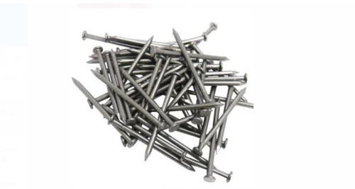 4 Inches Size 10 Gram Weight Rust Proof Silver Mild Steel Wire Nails Application: Constructional Works