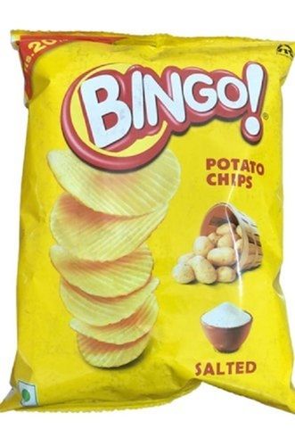 A Grade Fssai Certified Bingo Salted Chips With 6 Month Shelf Life