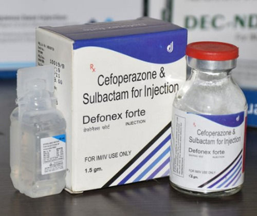 Cefoperazone And Sulbactam Injection 1.5gm Vial Pack