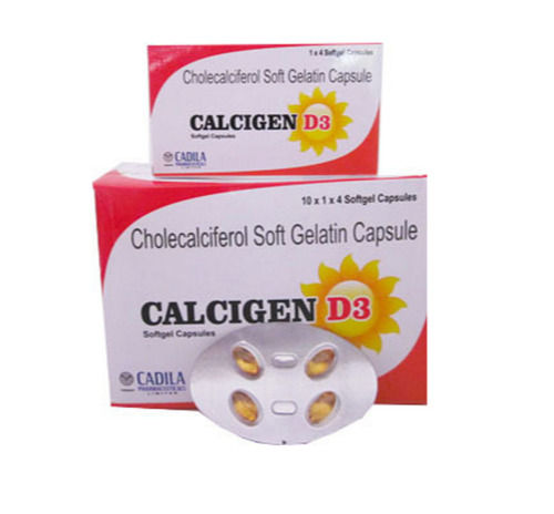 Cholecalciferol Soft Gelatin Capsule, 10x1x4 Capsules Blister Pack