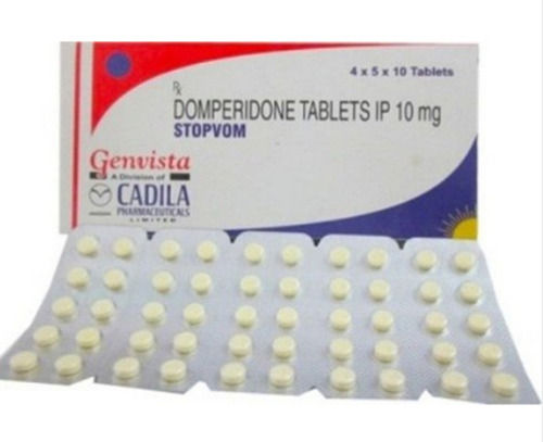 Domperidone BP IP Tablets 10MG, 4x5x10 Tablets Blister Pack
