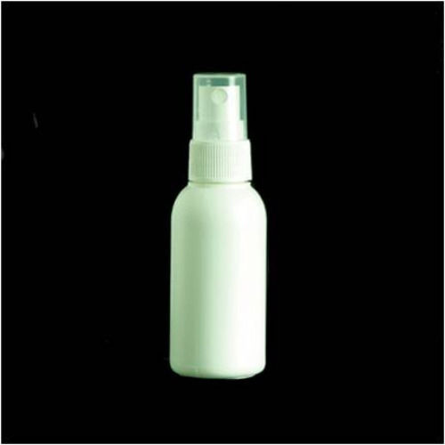 Durable 50ml Round Plastic Bottle With Spray Pump Neck for Chemical Storage