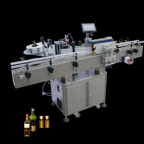 Easy Installation And Operation Stainless Steel Plastic Bottle Sticker Labeling Machine