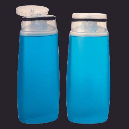High Quality Durable Plastic 250ml HDPE Saturn Shampoo Bottle with Flip Top Cap