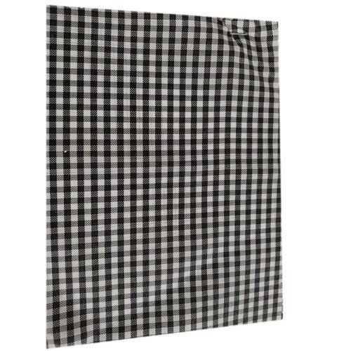 Polyester Check Lining Fabric With 68 Inches Width And 100 Meter Length