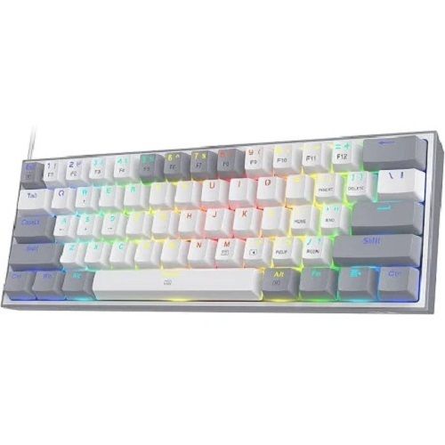 Qwerty Layout Thermoplastic Elastomers Body Rectangular Wired Gaming Keyboard
