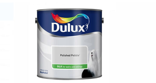 900 ML Quick Drying And High Gloss Finish Dulux Polished Pebble Silk Emulsion Paint