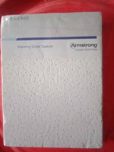 Fiber White Amstrong Ceiling Board, Thickness: 10 Mm