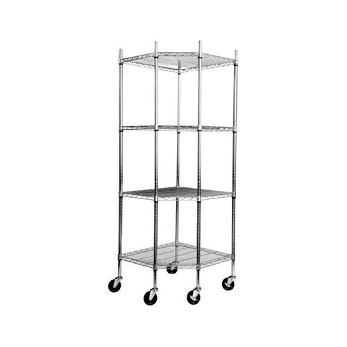 Corrosion Resistance Long Lasting Rounded Stainless Steel Rack Capacity: 1000-6000 Kg/Day