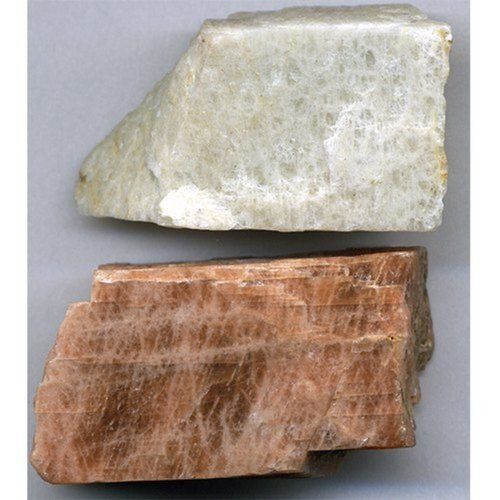 White and Brown Feldspar Lumps, Grade: B Grade